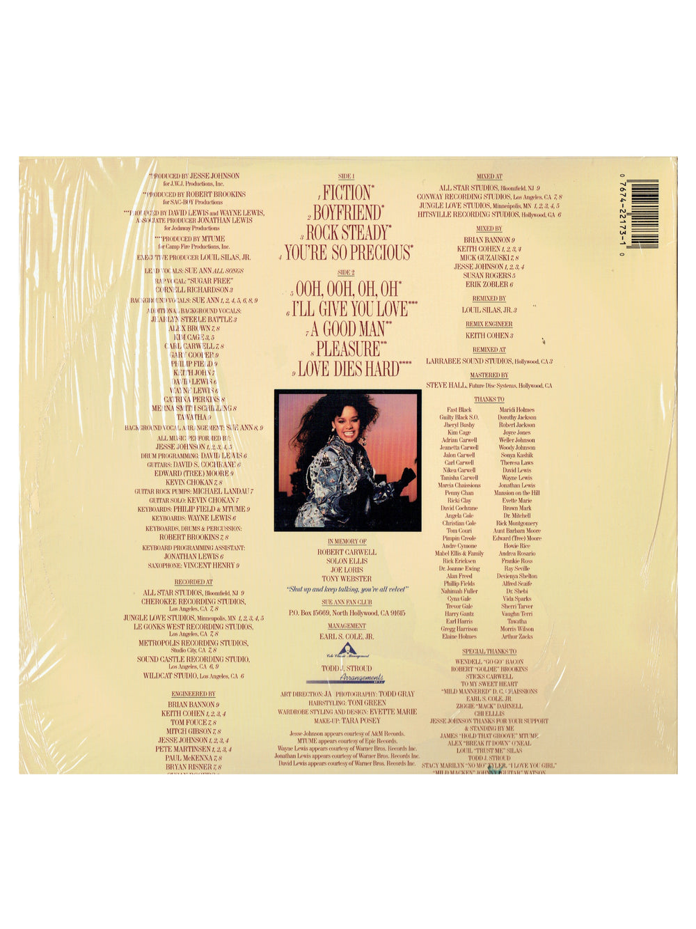 Prince – Sue Ann Blue Velvet VINYL Album Original 1988 USA  Still Sealed Prince