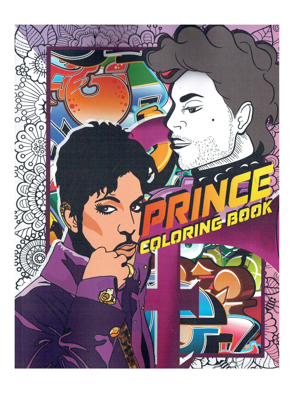 Prince – Colouring Book #4 Softback Brand New 32 Images