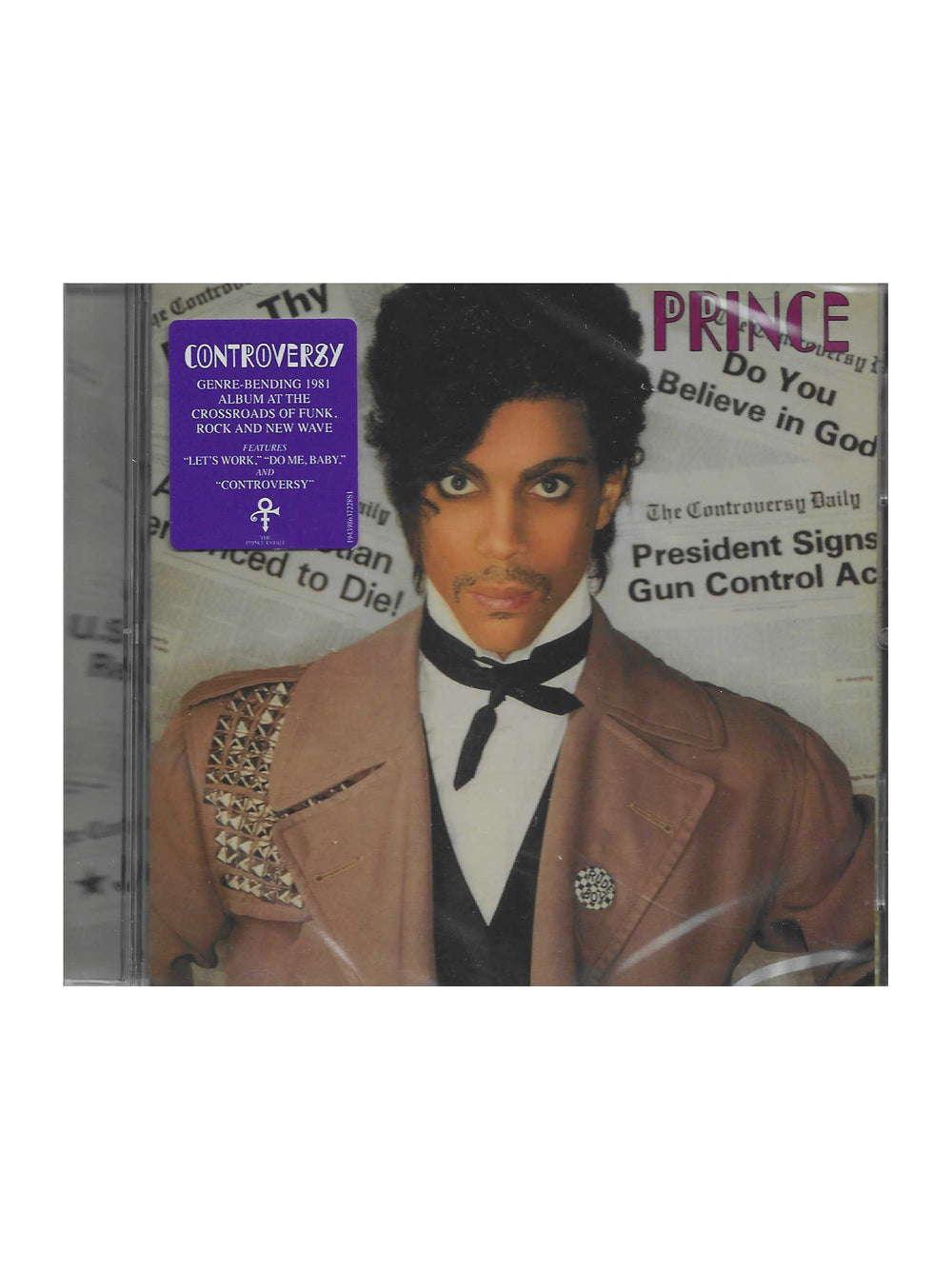 Prince – Controversy CD Compact Disc Reissue 2022 Sony Legacy NPG Records