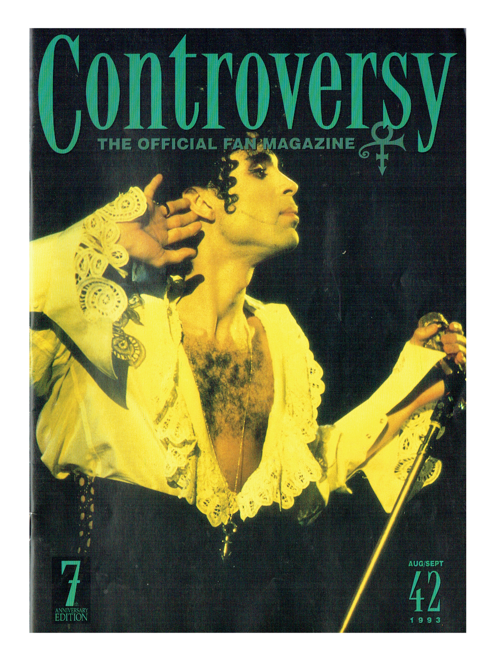 Prince Controversy Fanzine 22 Pages Issue No.42 AUG / SEPT 1993