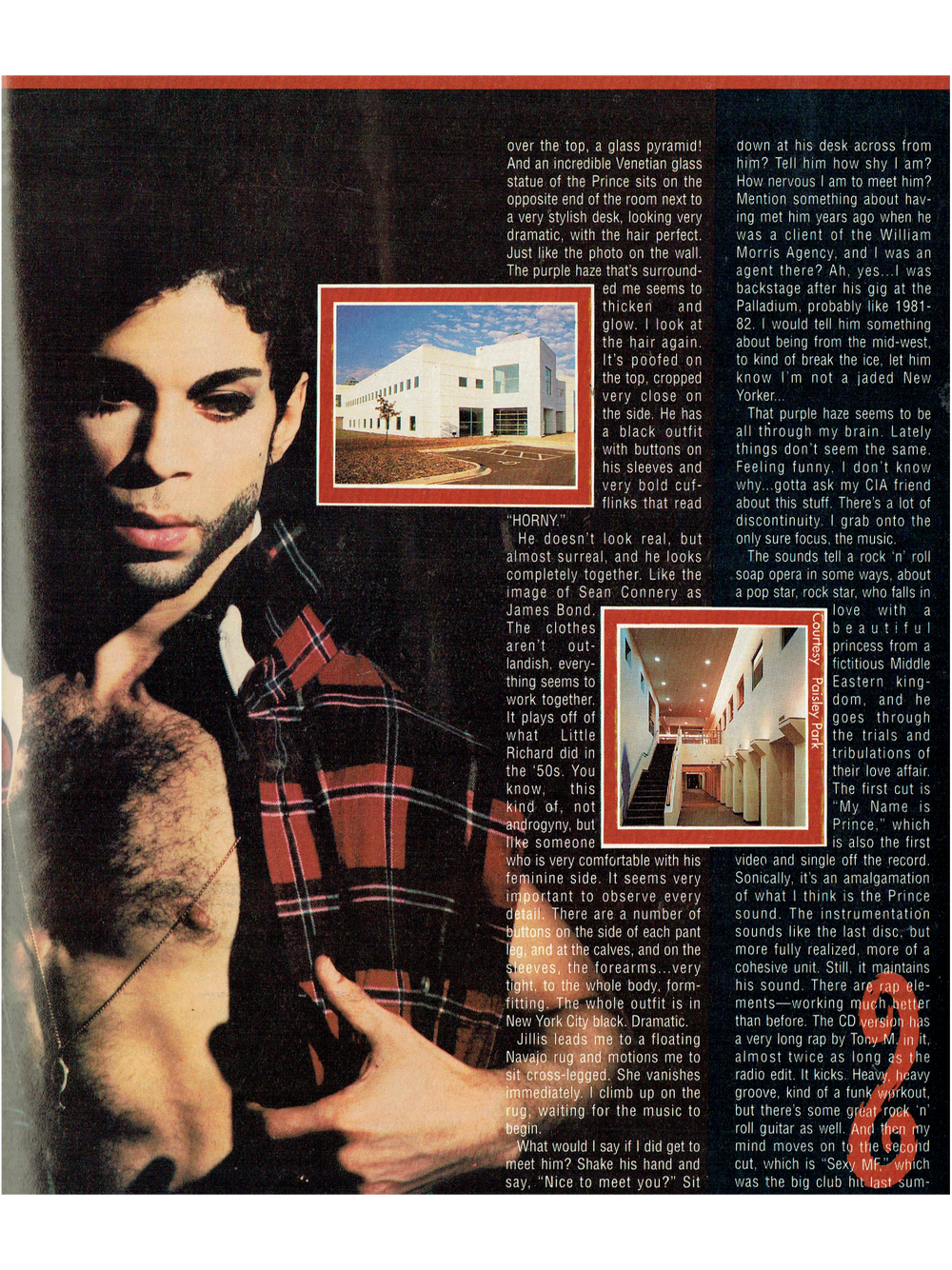 Prince Creem Magazine Jan / Feb 1993 SUPERB 10 Page Article RARE