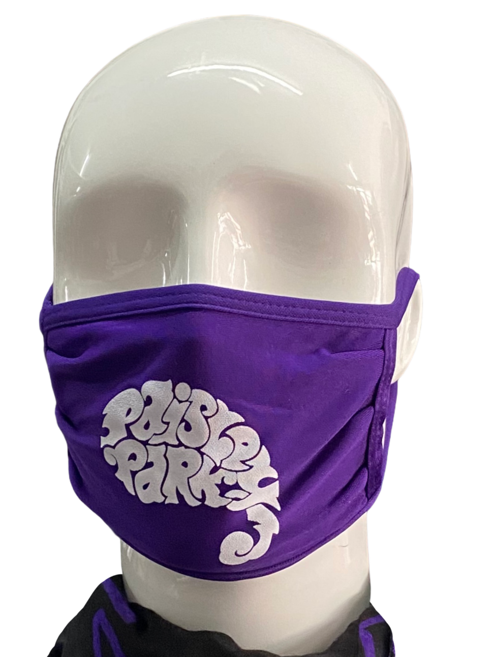 Official Paisley Park Merchandise Face Mask Brand New Logo Prince Purple