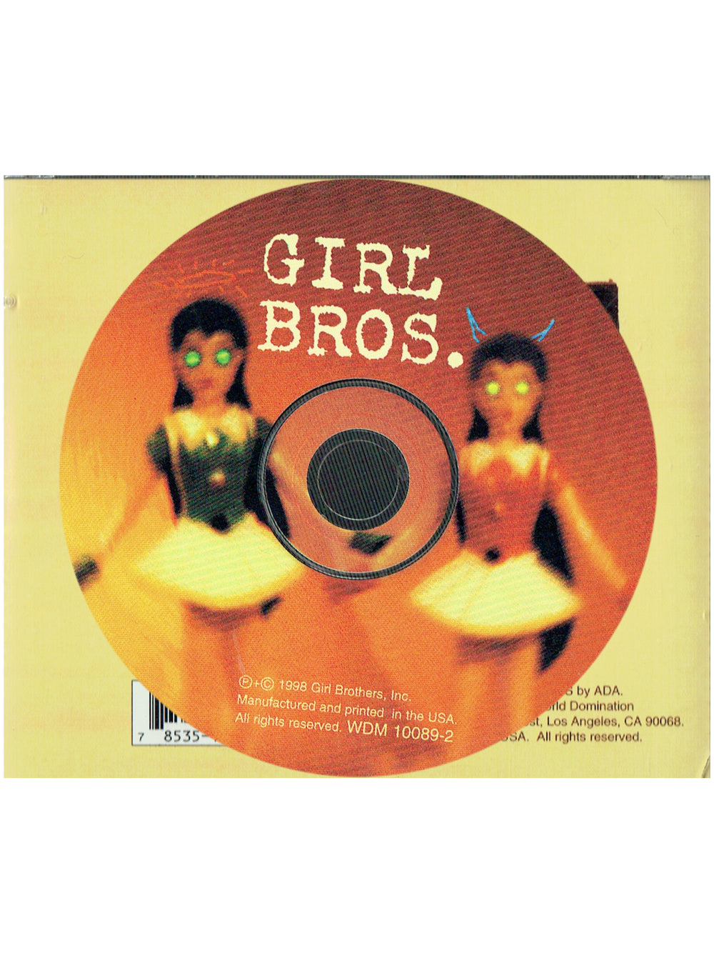 Prince – Wendy & Lisa Girl Bros CD Album USA Preloved: 1998