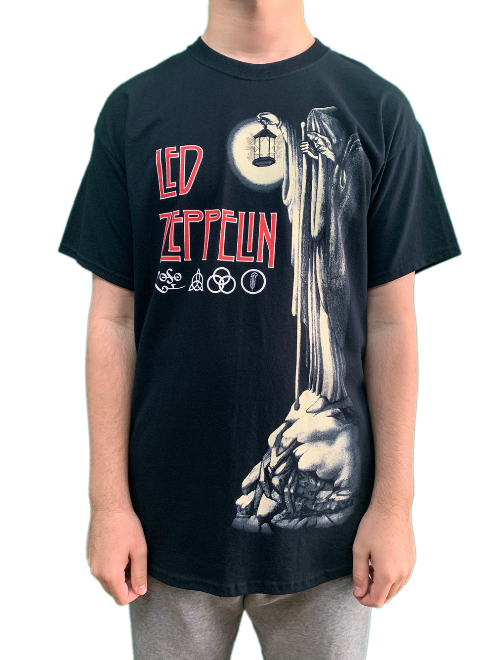 Led Zeppelin Hermit Unisex Official Tee Shirt Various Sizes NEW