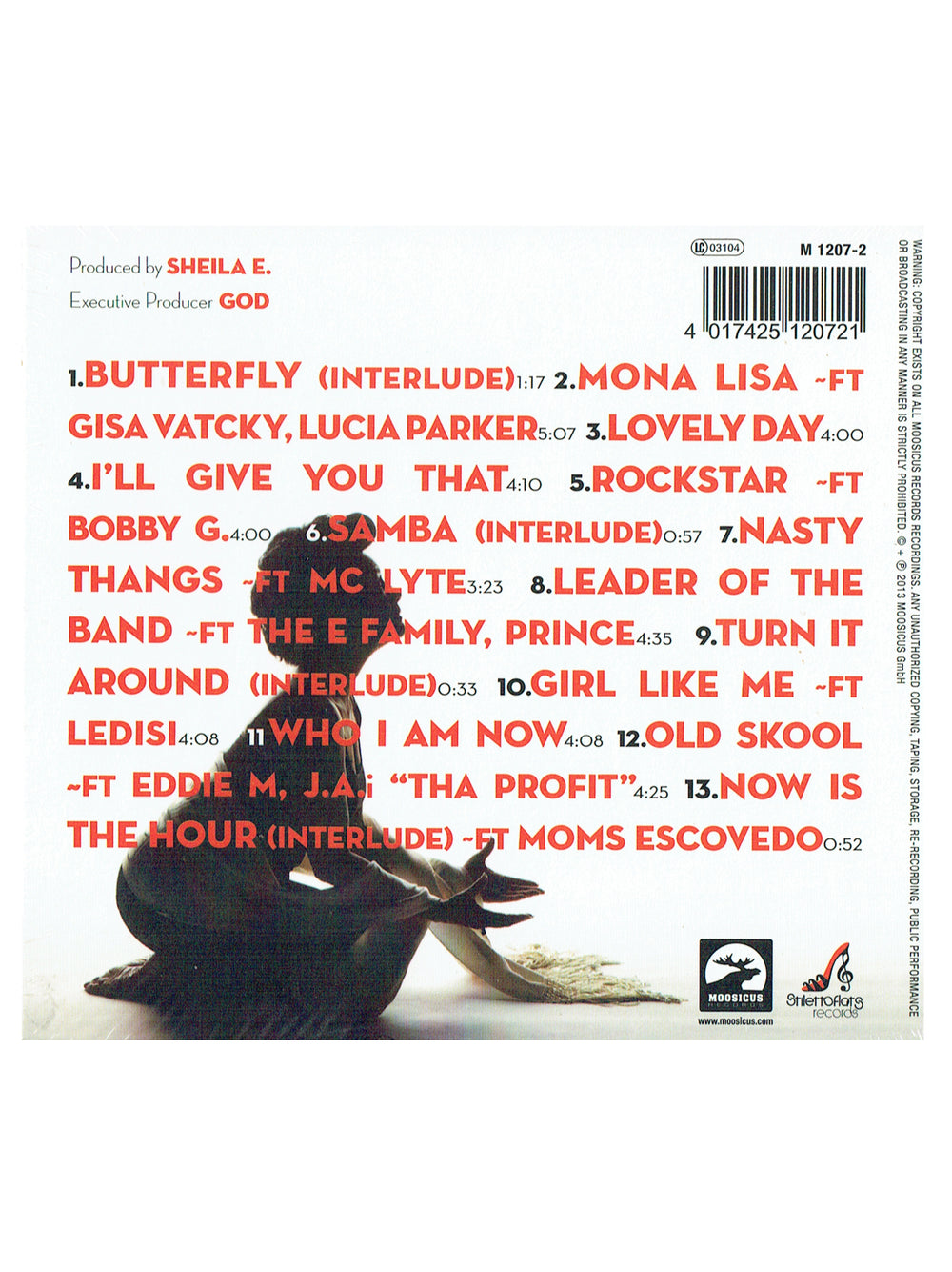 Sheila E ICON CD Album Gatefold Sleeve 2013 Release Pre-Loved Prince SW