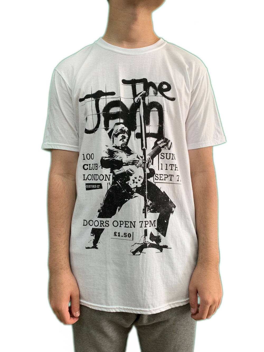 Jam 100 Club 1977 Unisex Official Tee Shirt Brand New Various Sizes Paul Weller Mod