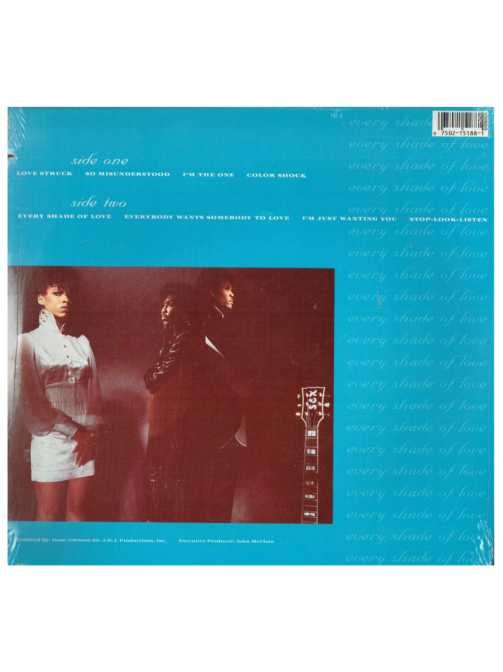Jesse Johnson Every Shade Of Love VINYL Album 1988 USA Release Prince SEALED