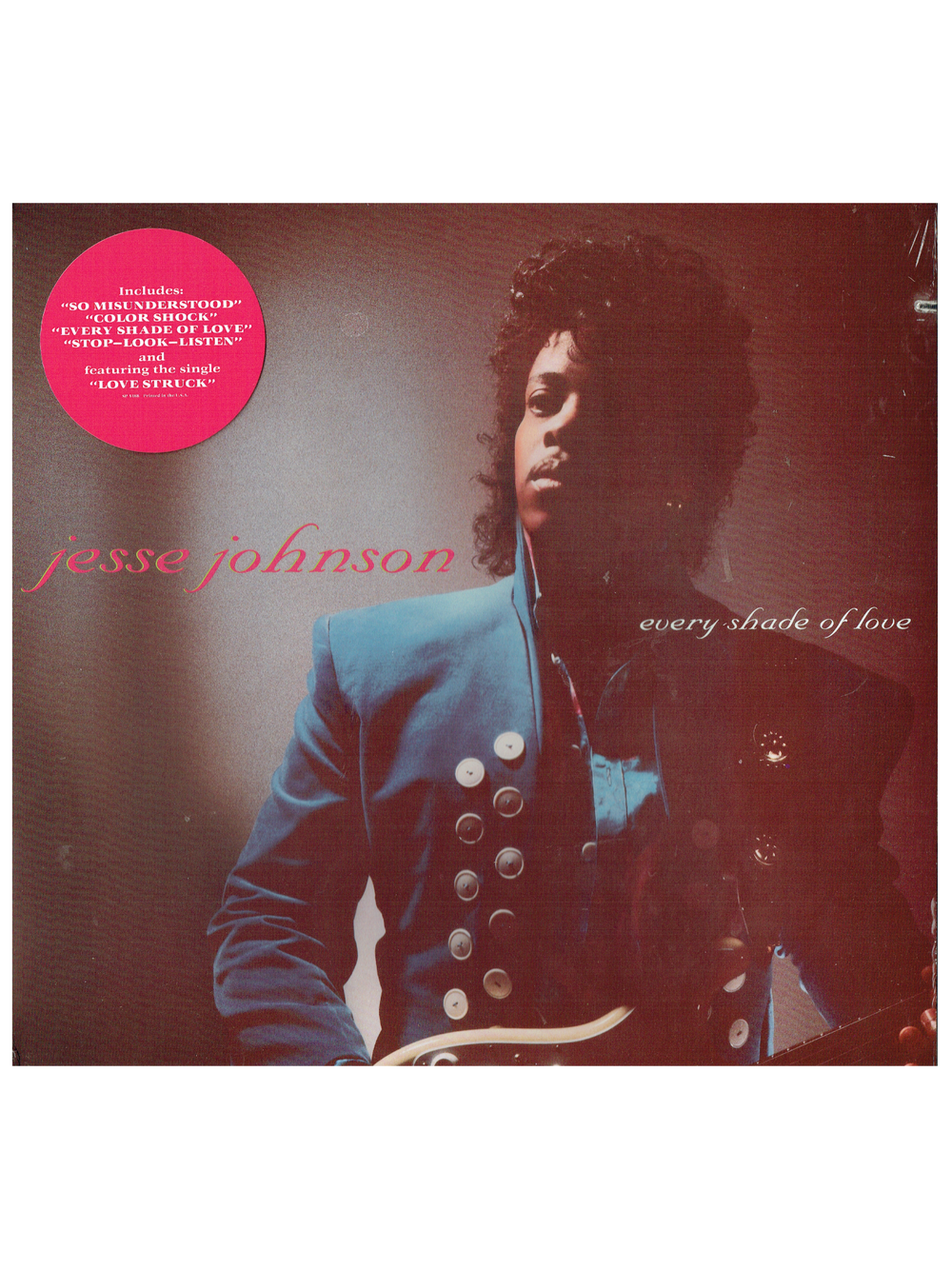 Jesse Johnson Every Shade Of Love VINYL Album 1988 USA Release Prince SEALED