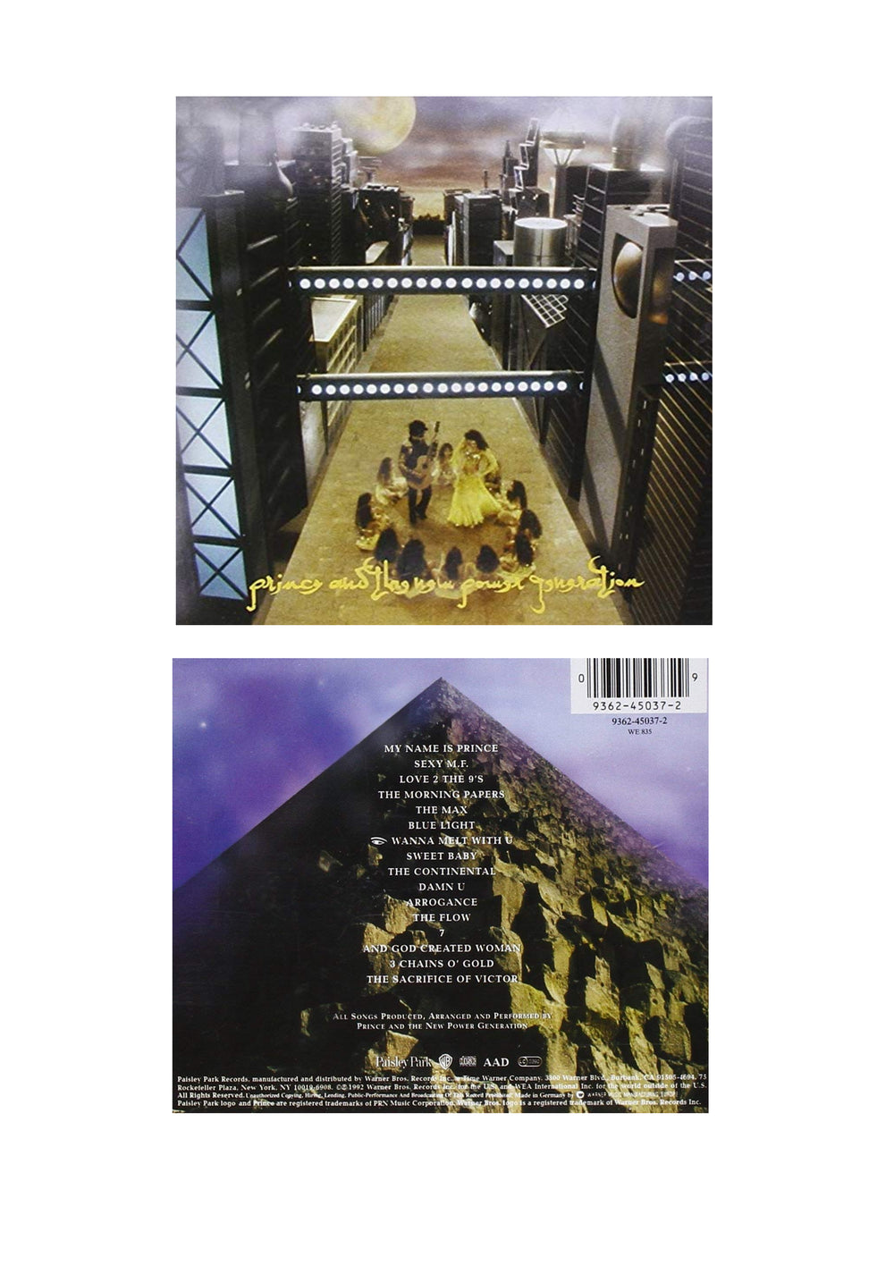 Prince – & The New Power Generation Love Symbol CD Album Europe Preloved: 1992