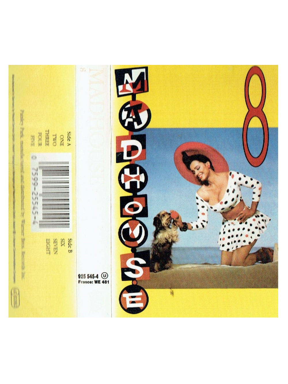 Prince – Madhouse 8 Tape Original Tape Cassette 8 Tracks EU / UK Release 1987 Prince