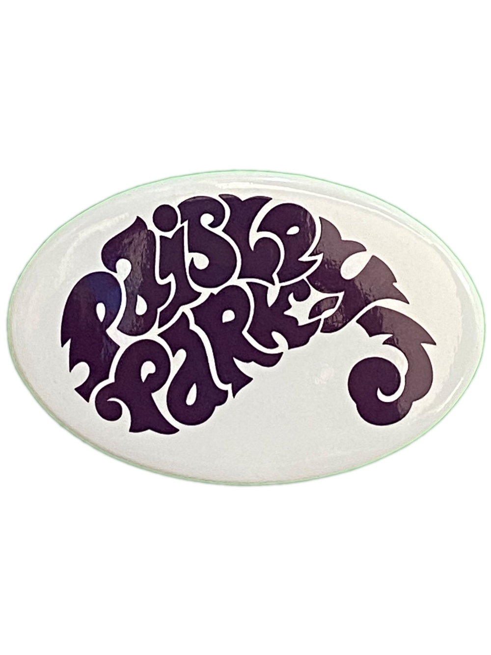 Prince – Paisley Park Official Merchandise Fridge Magnet Oval Logo NEW