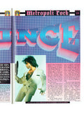 Prince Metropoli Rock Magazine November 1992 Cover & 10 Page Article Italian