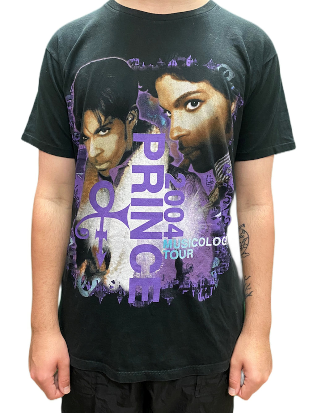 Prince – Musicology Tour 2004 Official T Shirt Size Large Pre-Loved