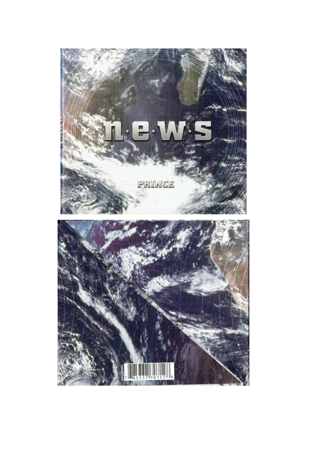 Prince – N.E.W.S CD Album Fold Out Case NPG Records Preloved: 2003