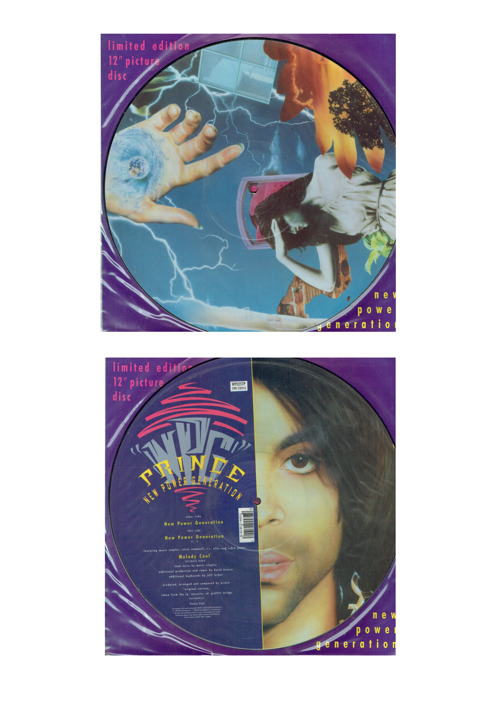 Prince – New Power Generation Vinyl 12" Single Picture Disc Preloved UK 1990