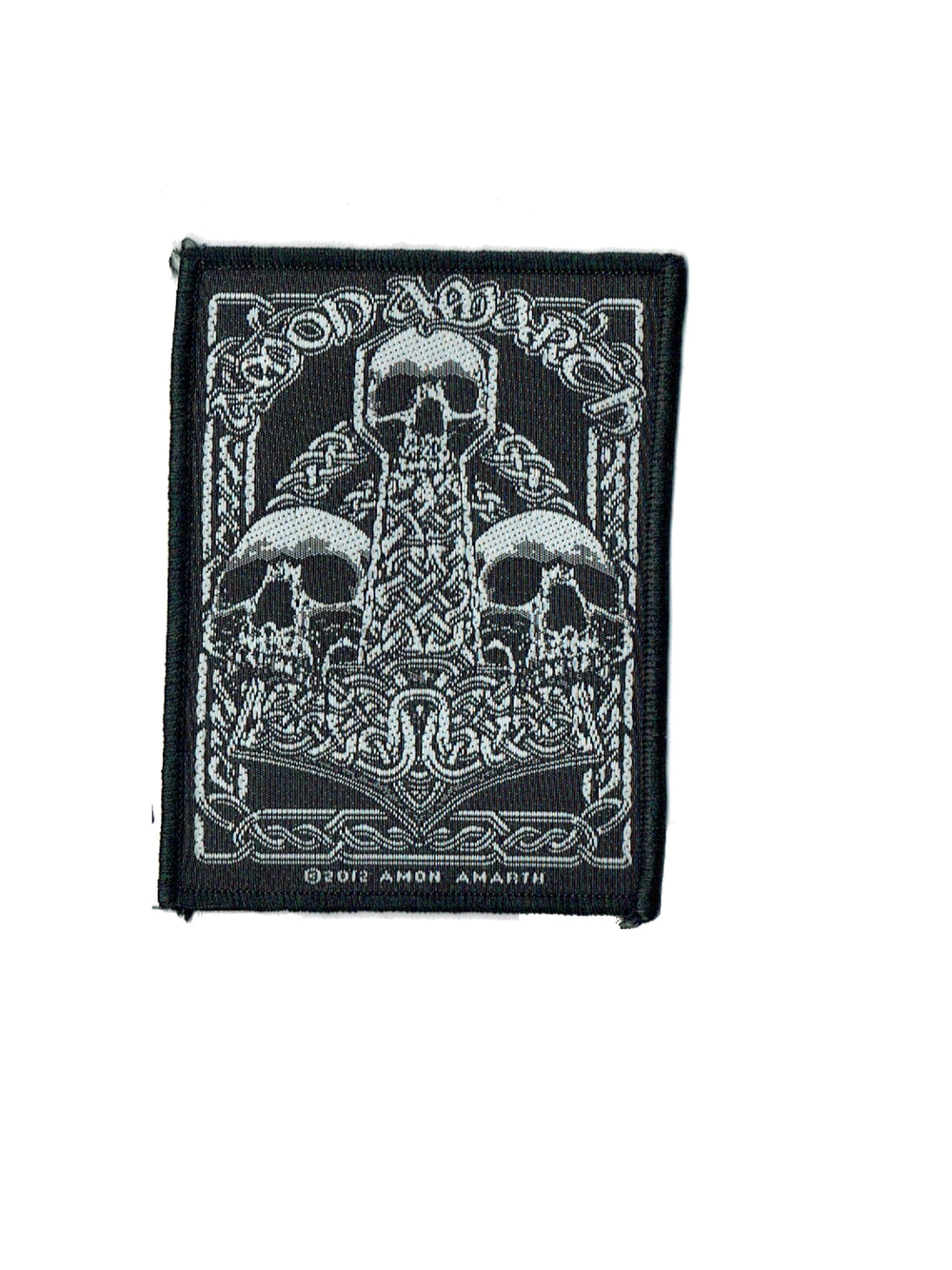 Amon Amarth Hammer Official Woven Patch Brand New