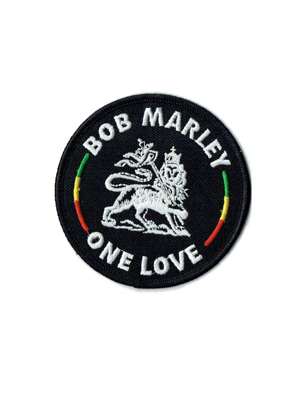 Bob Marley One Love Lion Zion Official Woven Patch Brand New