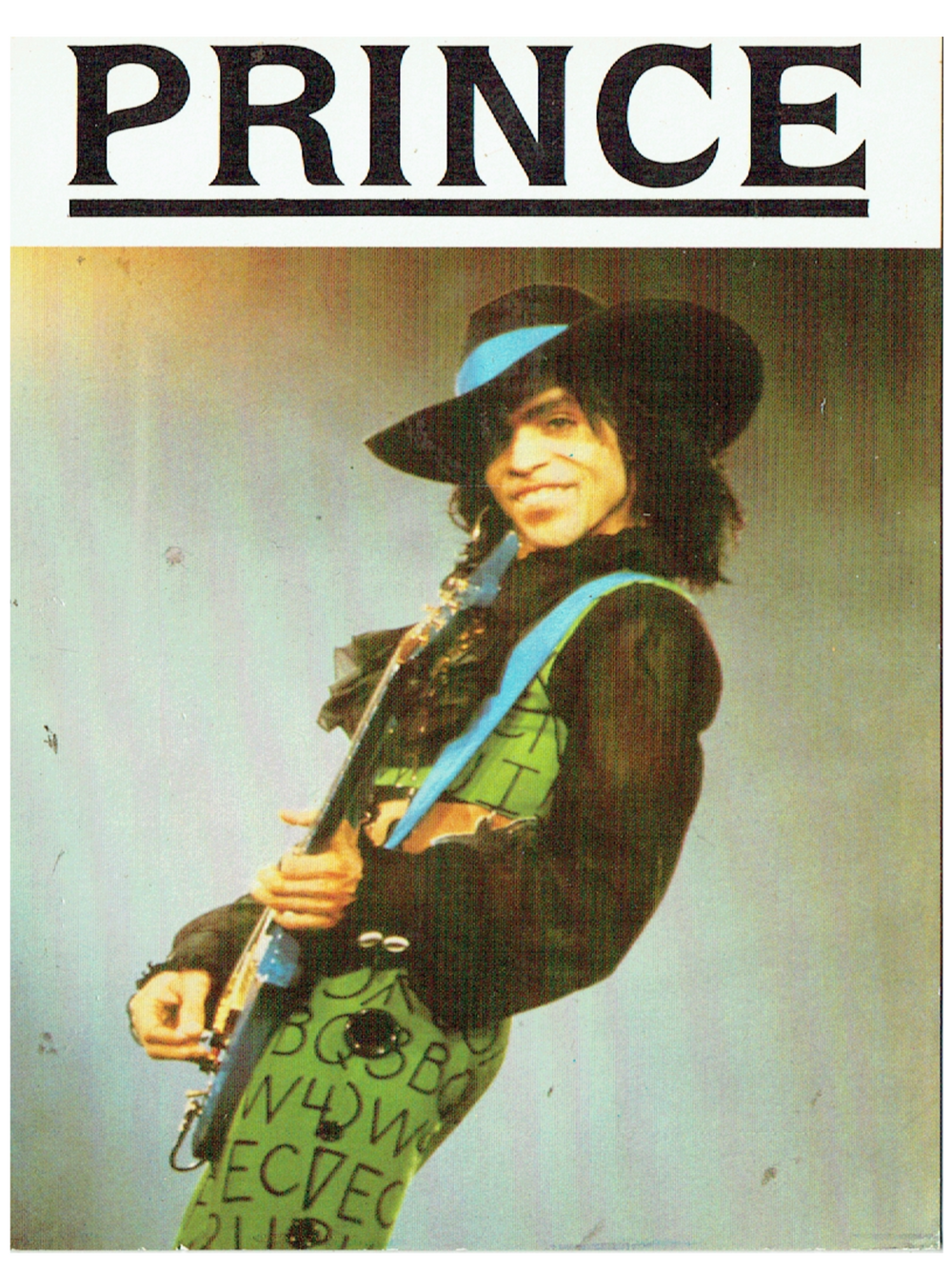 Prince Postcard Original Printed In England Lovesexy ABC