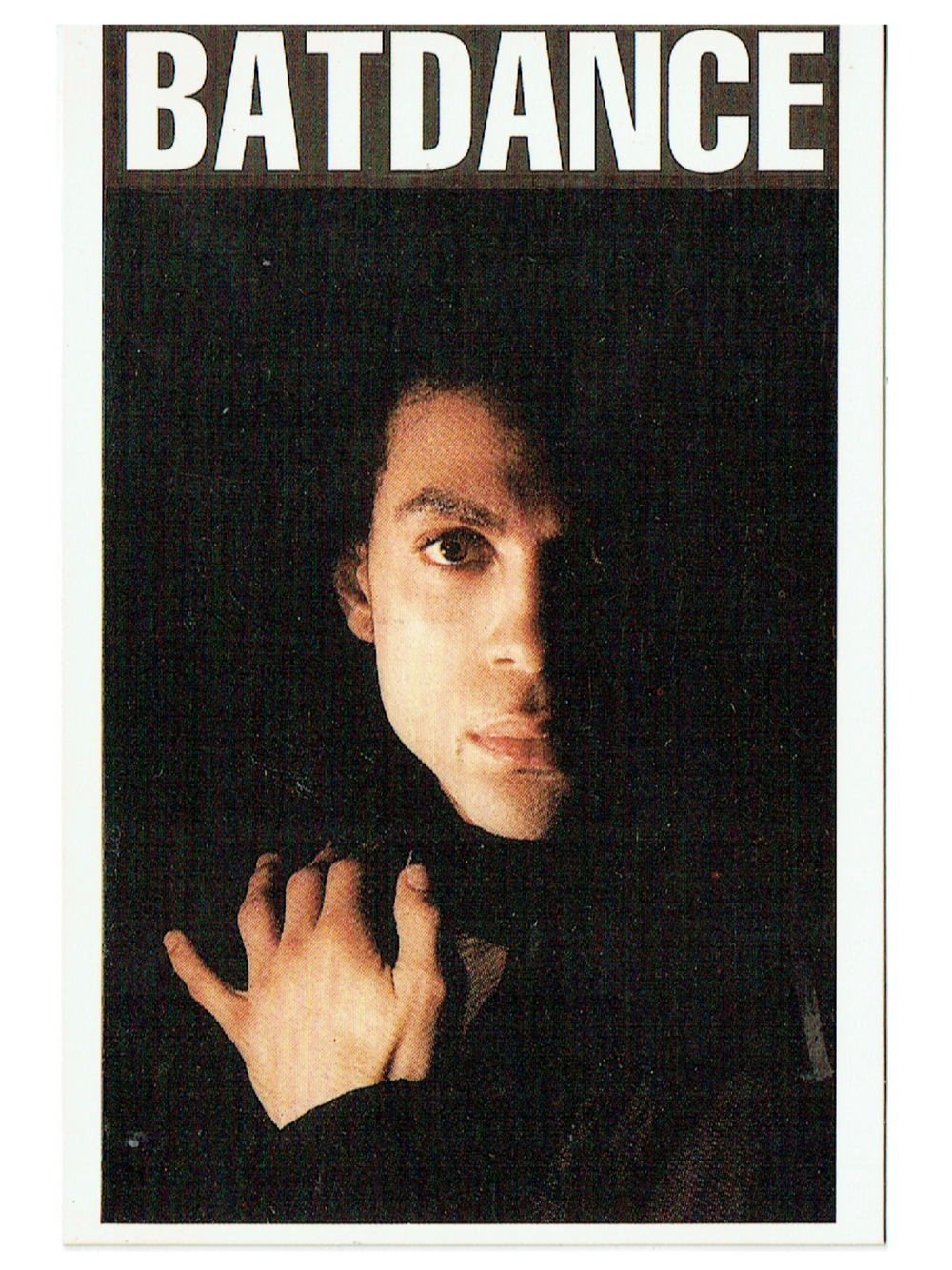 Prince – Postcard Original Printed In England Batdance