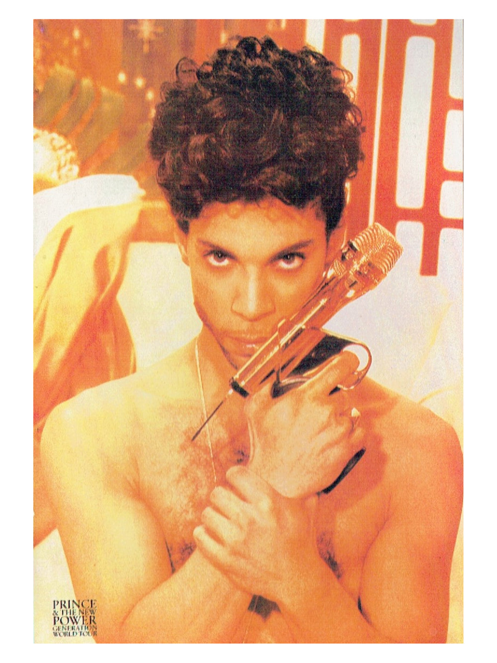 Prince – Postcard Original Printed In England By Splash  New Power Generation