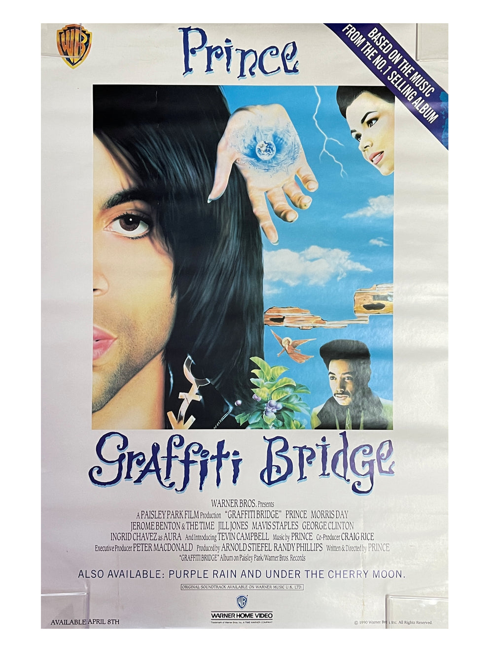 Prince –  Original Vintage Poster Graffiti Bridge Video