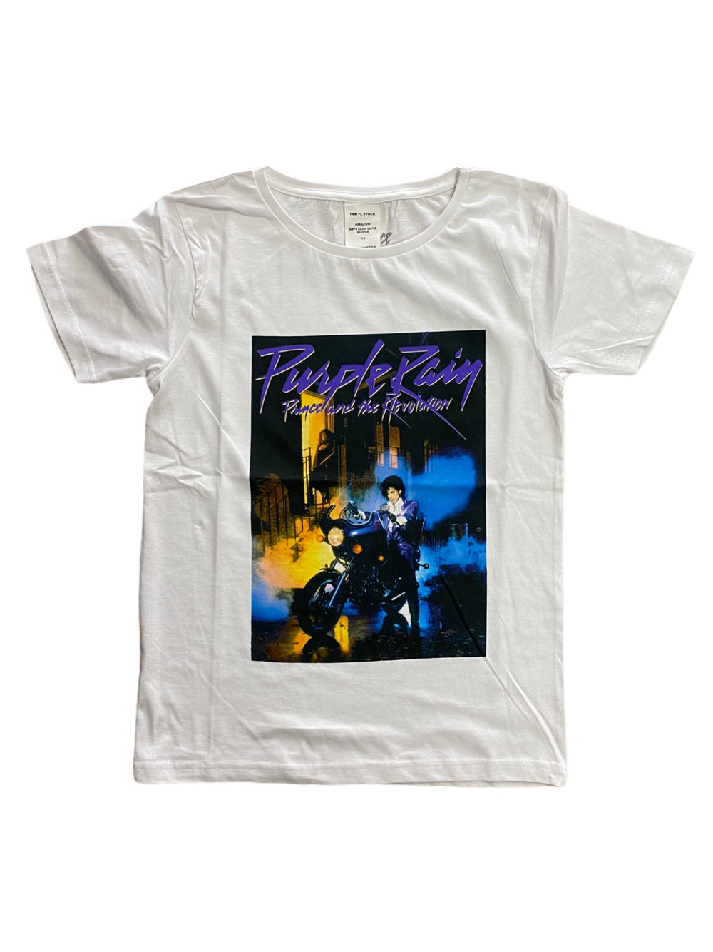 Prince – KIDS Official T Shirt Brand New Various Sizes Purple Rain WHITE NEW