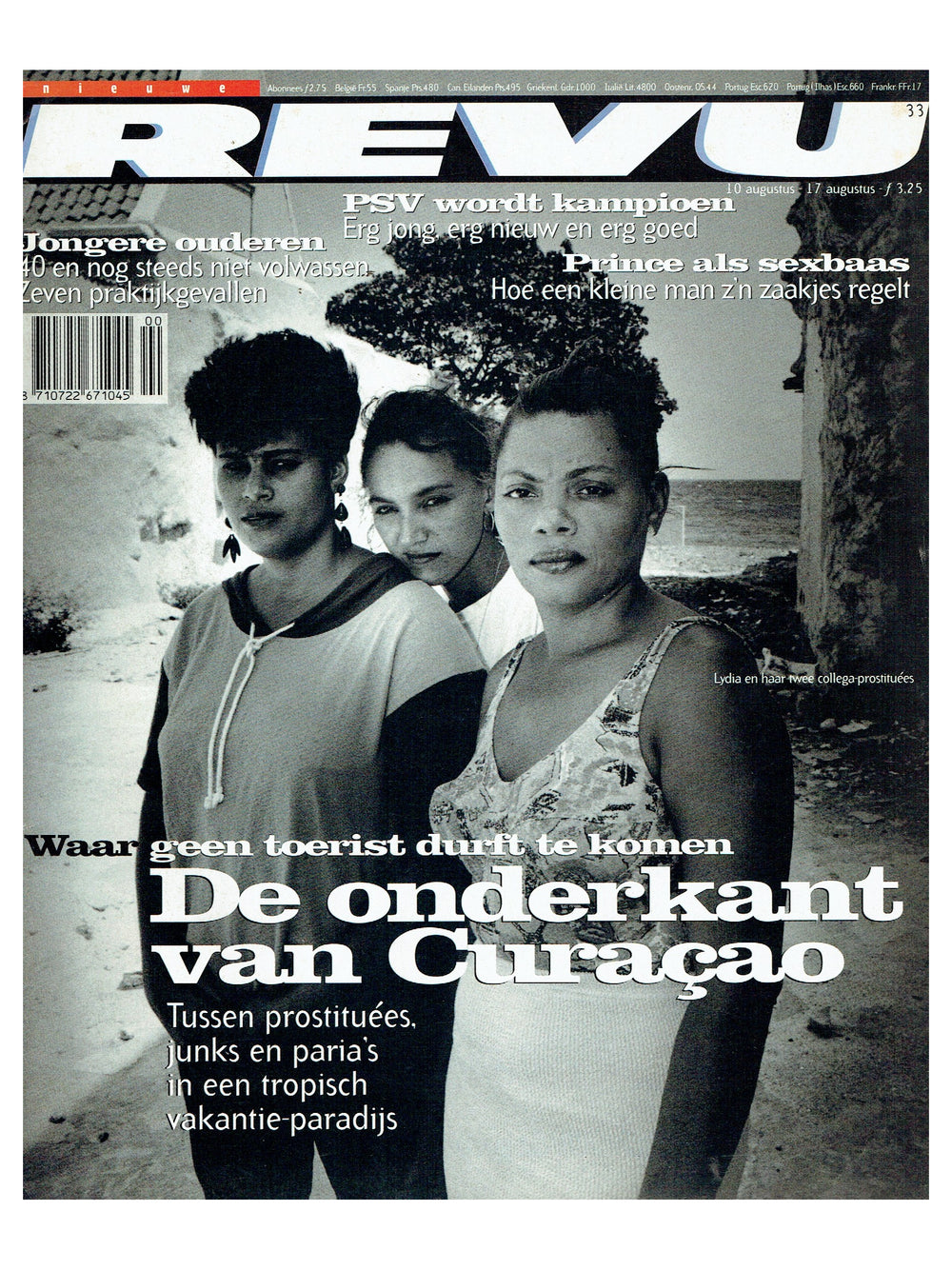 Prince – Revue Magazine October 23rd 1996 5 Page Article Holland Dutch Language
