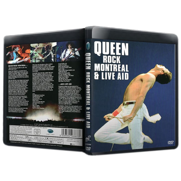 Queen Rock Montreal  Live Aid Movie Blu-Ray Disc Brand New Freddie Me –  RockItPoole