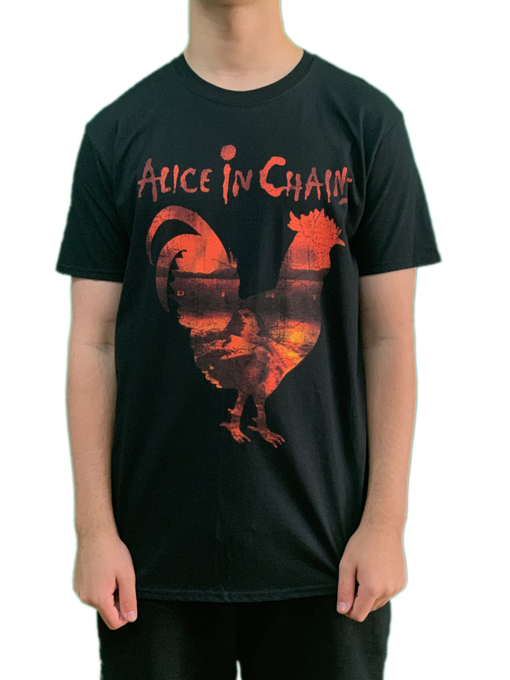 Alice In Chains Rooster Dirt Official Unisex T-Shirt Brand New Various Sizes