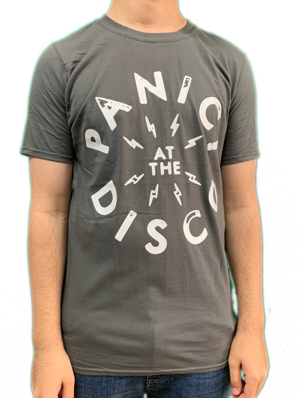 Panic At The Disco Rotating Bolt Unisex Official T Shirt Brand New Various Sizes Brendon Urie