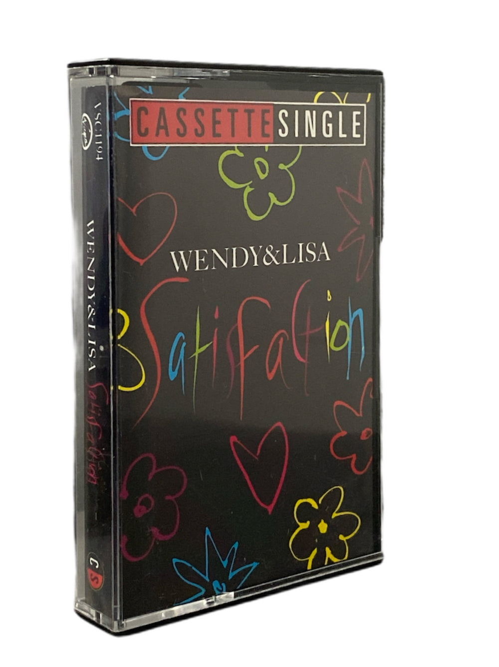 Wendy & Lisa Satisfaction Tape Cassette Single 1989 UK Release Prince