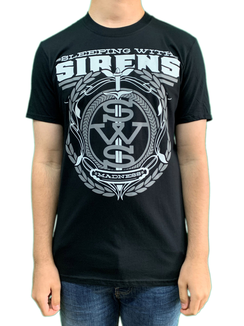 Sleeping With Sirens Crest Unisex Official T Shirt Brand New Various Sizes
