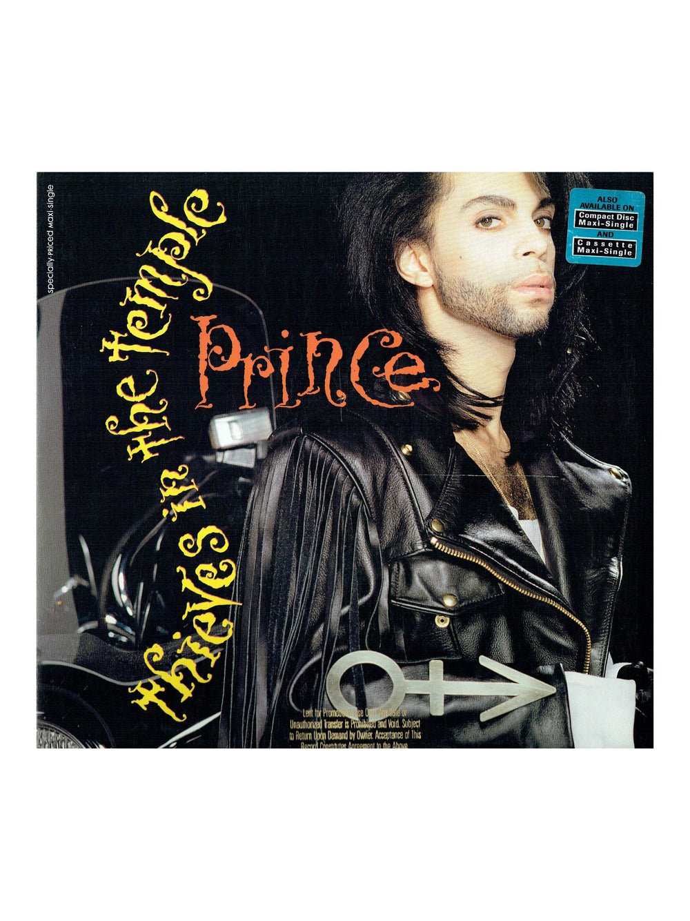 Prince – Thieves In The Temple Vinyl 12" Maxi Single US Preloved: 1990