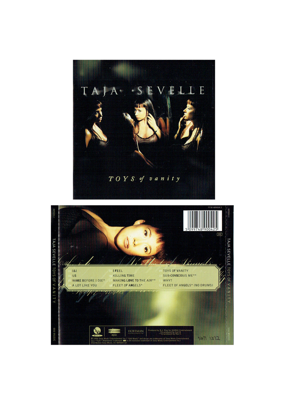 Prince – Taja Sevelle Toys Of Vanity CD Album Europe Preloved: 1998