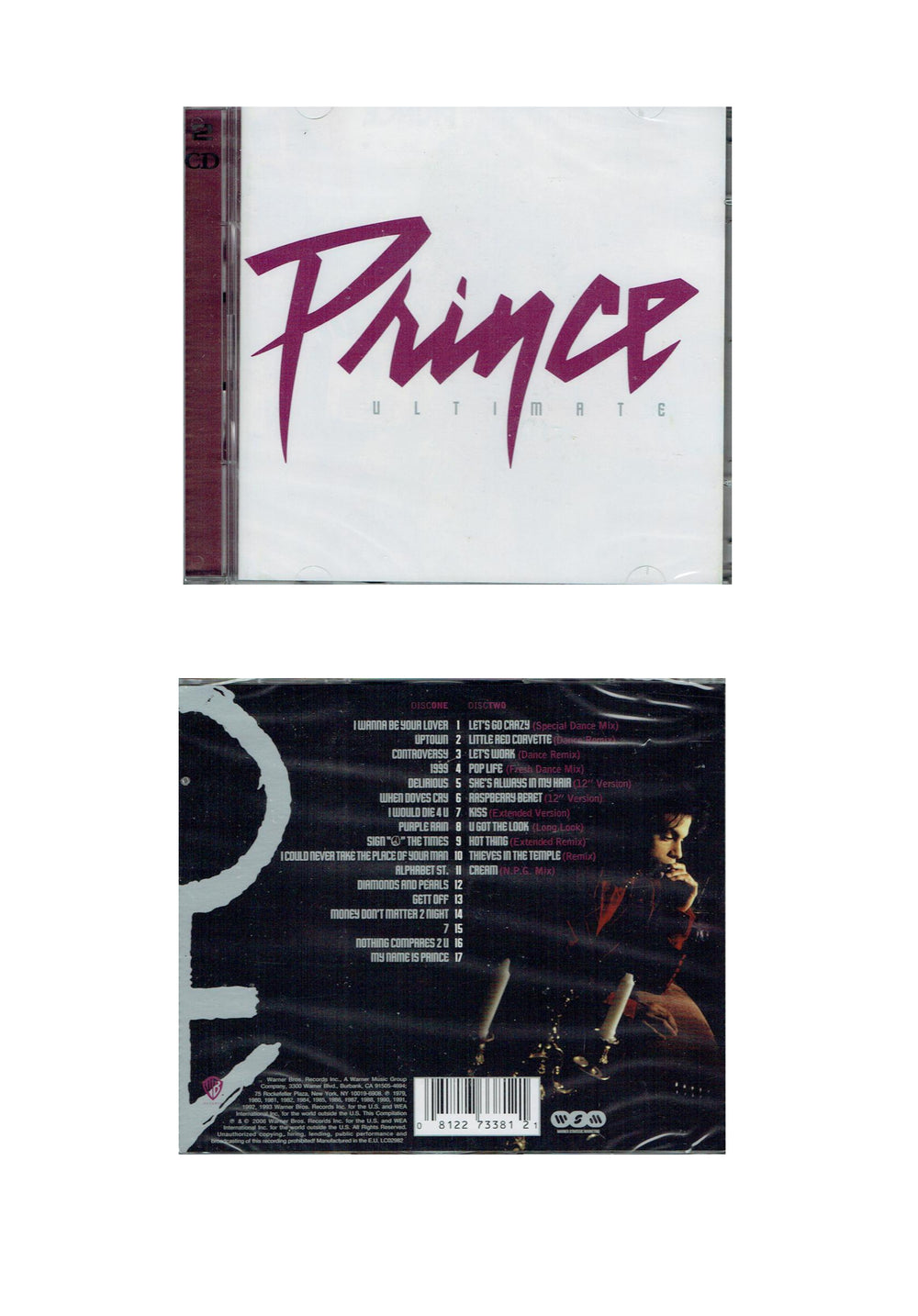 Prince – Ultimate 2 CD Album (17 Hits & 11 Remixes) NEW 2006