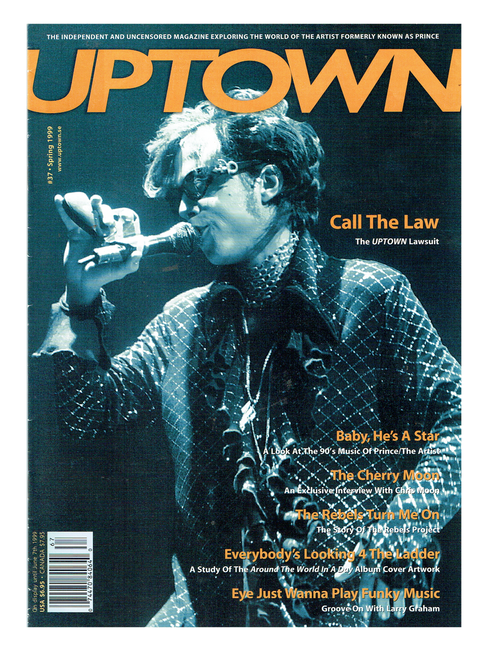 Uptown The Magazine For Prince Fans & Collectors Issue Number 37