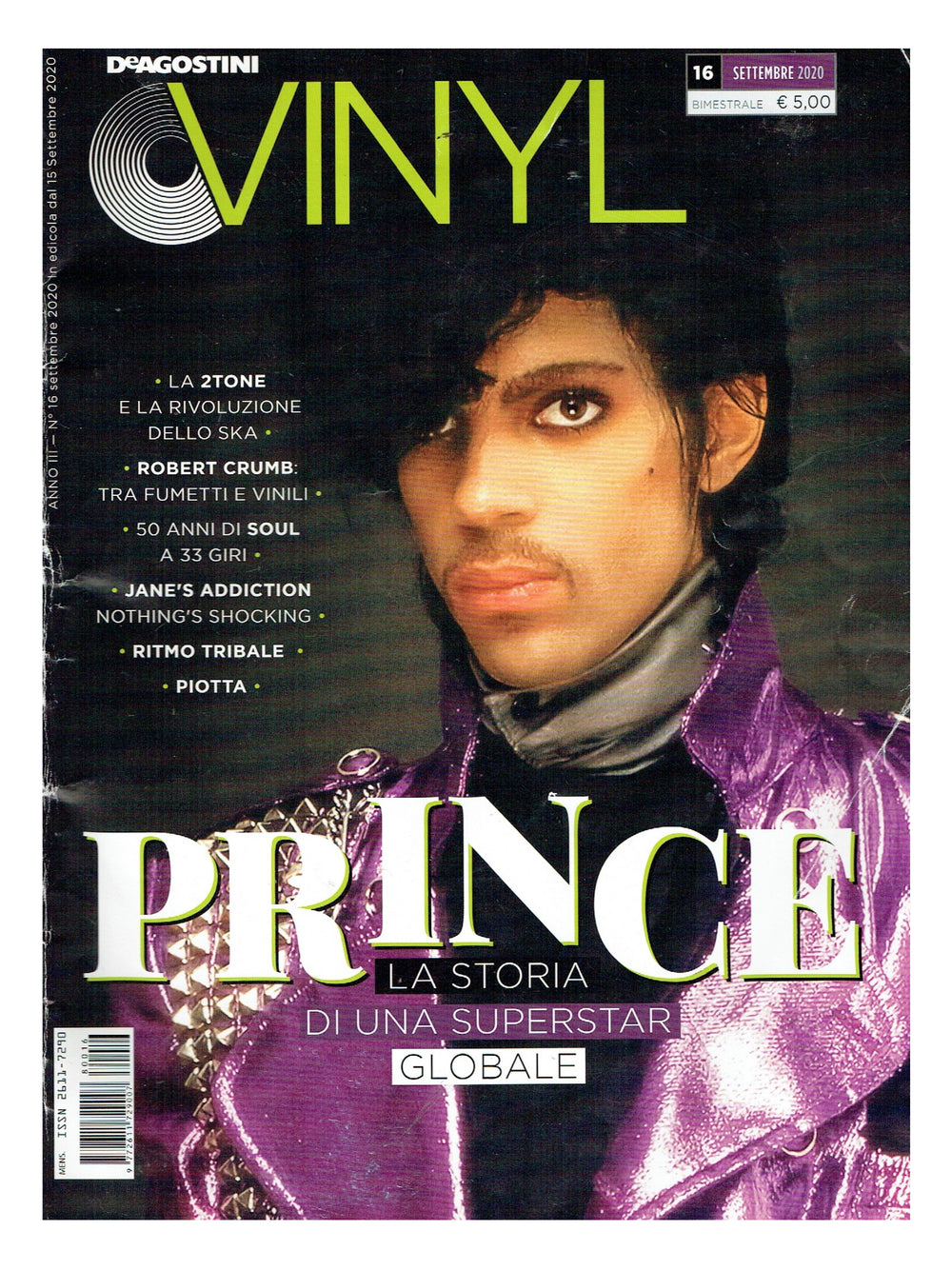 Prince – Vinyl Magazine Italian Language September 2020