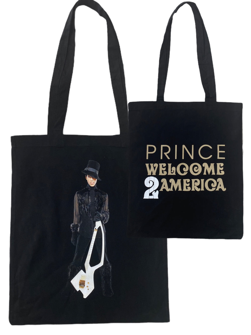 Prince – Welcome 2 America Official Merchandise Tote Bag Printed Both Sides